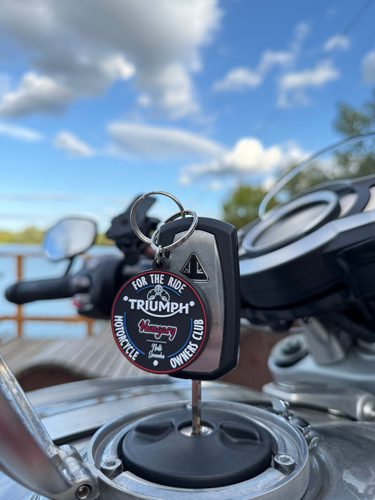 Triumph Owners Club kulcstartó